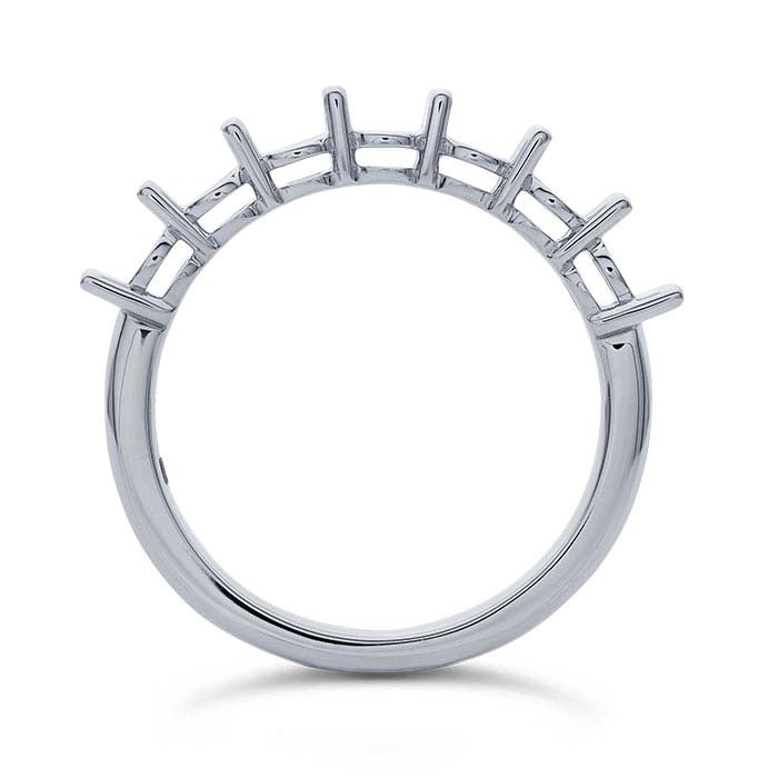 Platinum Seven Round Ring Mounting