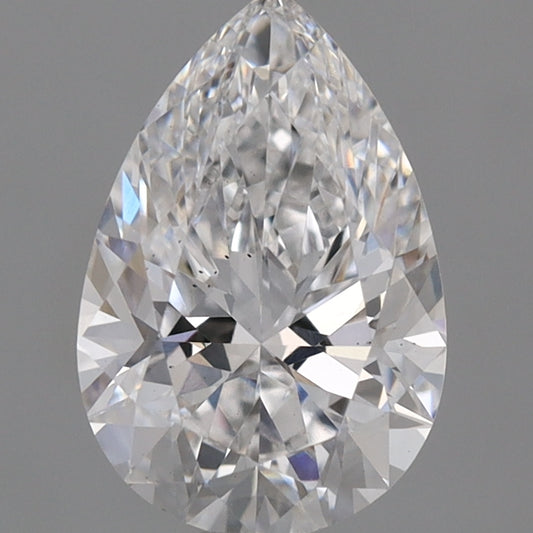 लैब-निर्मित हीरा 1.08ct, नाशपाती, D, VS1
