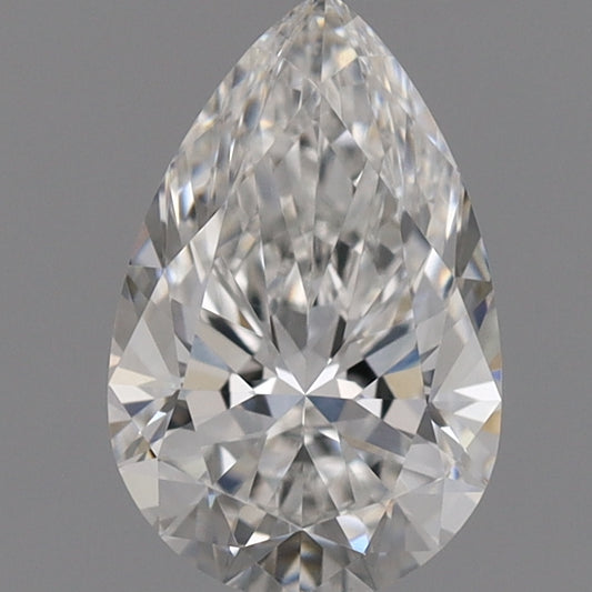 Diamante coltivato in laboratorio 1,07 ct, a pera, E, VVS2