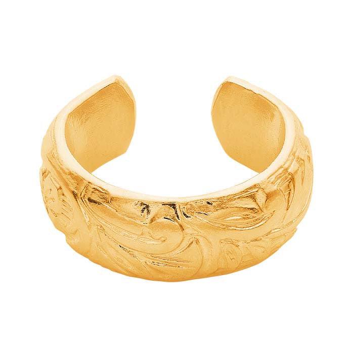 14/20 Yellow Gold-Filled Fancy Ear Cuff