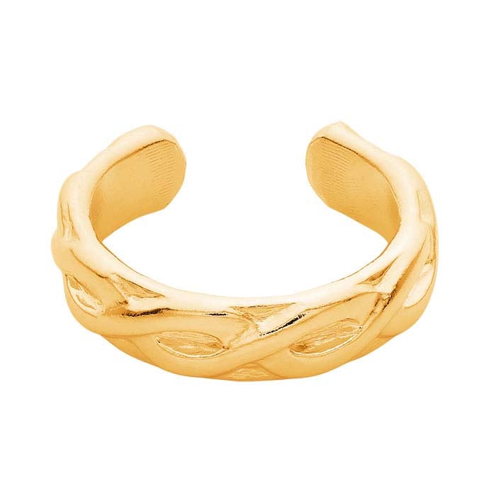 14/20 Yellow Gold-Filled Fancy Ear Cuff