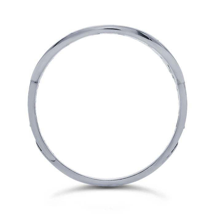 Sterling Silver Cathedral Rose Window Ring