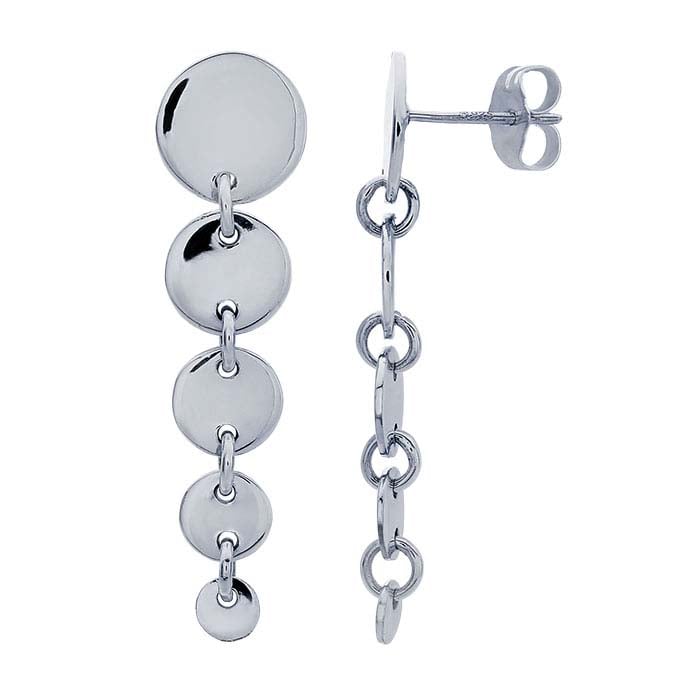 Cascading Circles Post Earrings