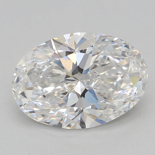 Diamante sintetico 1,09 ct, ovale, D, VVS2