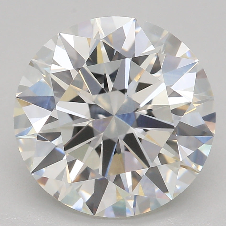 Lab-Grown Diamond 2.55ct, Round, G, VVS2