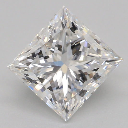 Diamante coltivato in laboratorio 1,25ct, Principessa, E, VS1