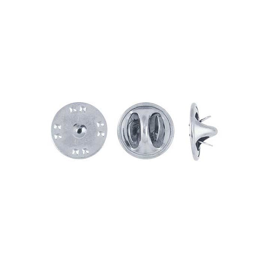 Base Metal Nickel-Plated Scatter Pin Clutch