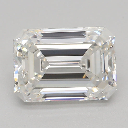 Lab-Grown Diamond 1.59ct, Emerald, F, VVS2