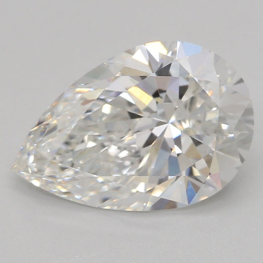 Lab-Grown Diamond 1.58ct, Pear, F, VVS2