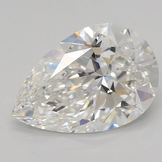 Lab-Grown Diamond 1.59ct, Pear, F, VVS2