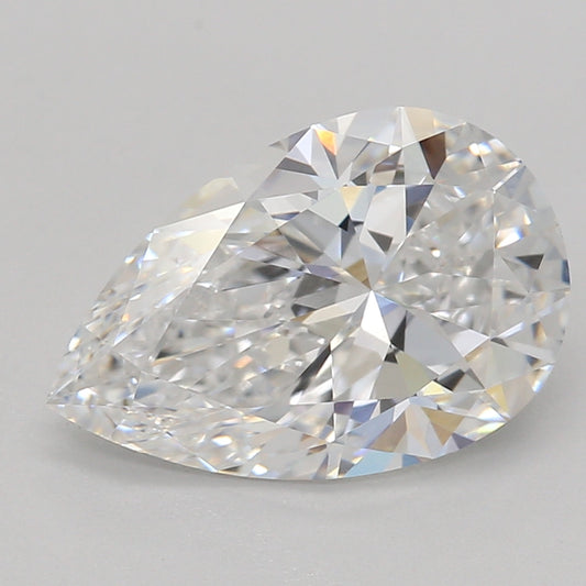 Lab-Grown Diamond 1.53ct, Pear, D, VVS2