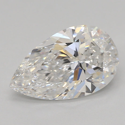 Lab-Grown Diamond 1ct, Pear, E, VVS2