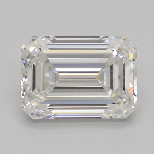 लैब-निर्मित हीरा 2.02ct, एमराल्ड, E, VS1