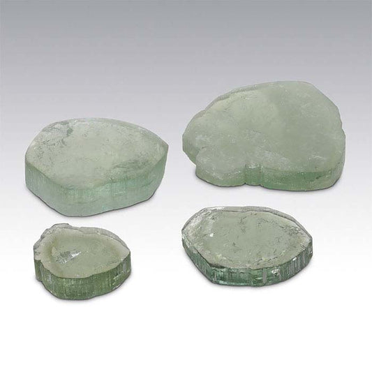 Fetta di Tormalina Verde Pala King 11–14mm