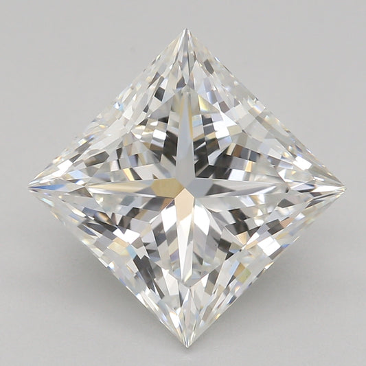 Lab-Grown Diamond 2.56ct, Princess, F, VS1