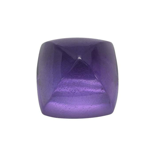Ametista Cabochon a Cuscino Sugarloaf 6mm