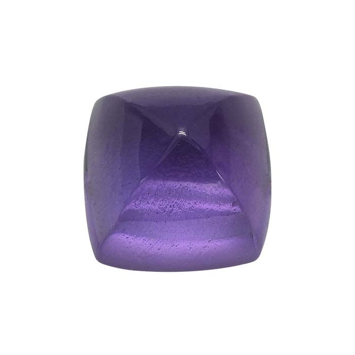Ametist 8mm Kuddsockertopp Cabochon
