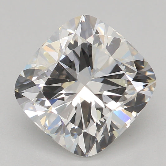 Labbodt diamant 2,05 ct, kuddfasett, E, VVS2