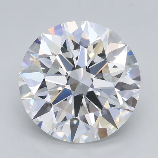 Lab-odlad diamant 2,05 ct, rund, E, VVS2
