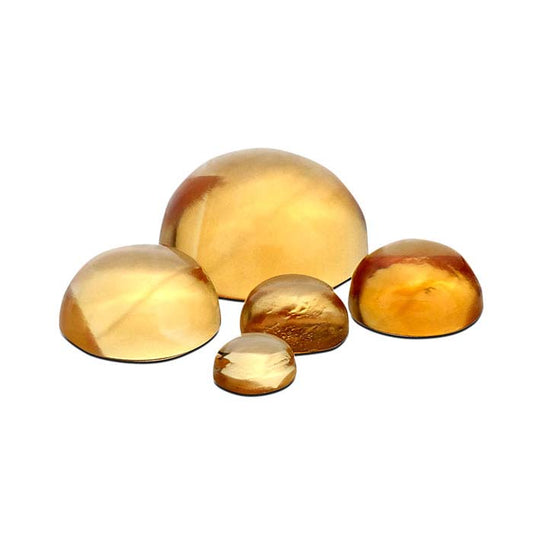 Golden Citrine Round Cabochon