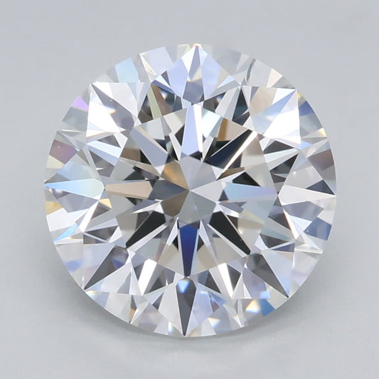 Lab-odlad diamant 2,03 ct, rund, E, VVS2