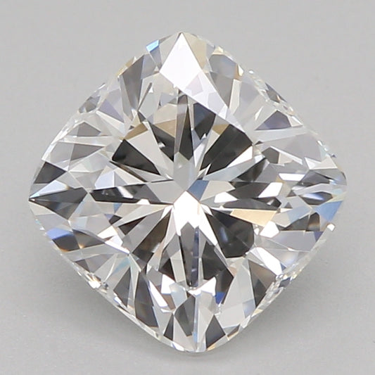 Lab-odlad diamant 1,08 ct, kuddfasett, E, VVS2