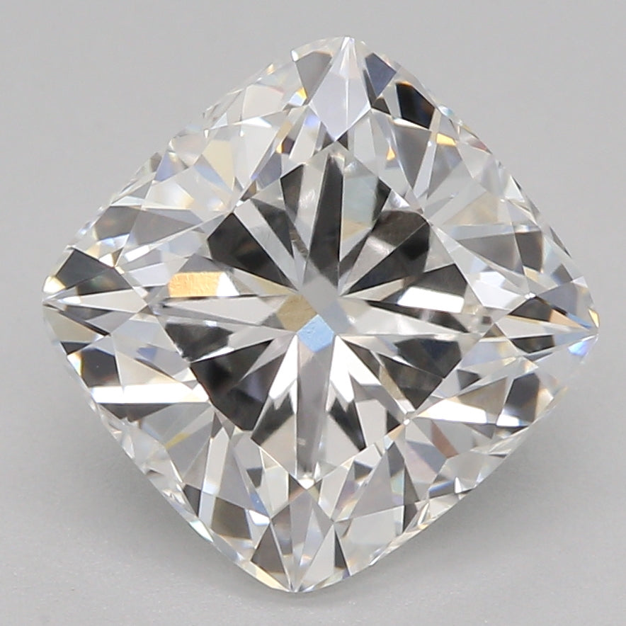 Lab-odlad diamant 2,09 ct, kuddfasett, E, VVS2