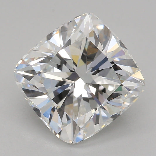 Lab-odlad diamant 2,09 ct, kuddfasett, E, VVS2