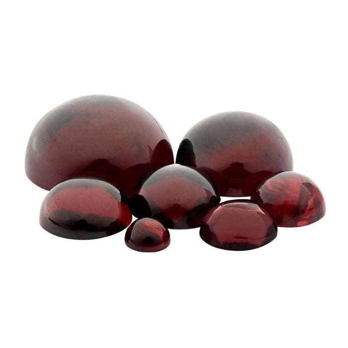 Garnet Round Cabochon