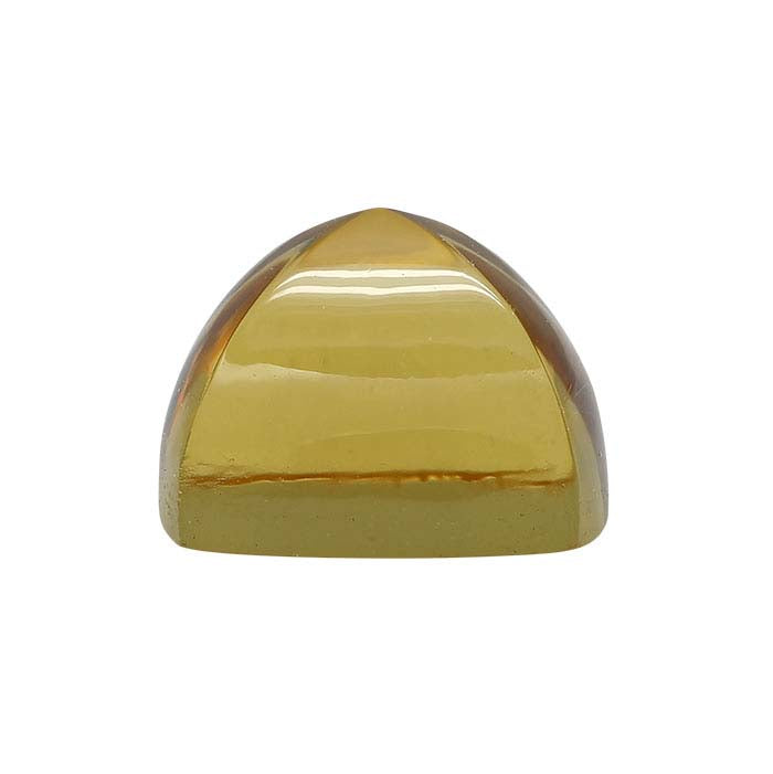 Citrine 5mm Cushion Sugarloaf Cabochon
