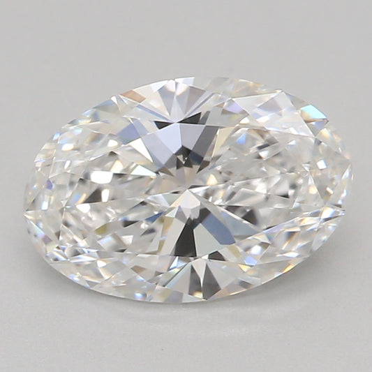 Labbod diamant 1,09 ct, oval, D, VVS2