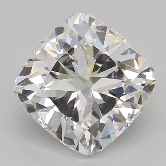 Lab-odlad diamant 1,08 ct, kuddfasett, E, VVS2