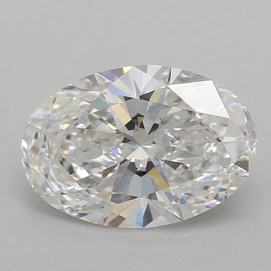 Lab-odlad diamant 1,06 ct, oval, E, VVS2