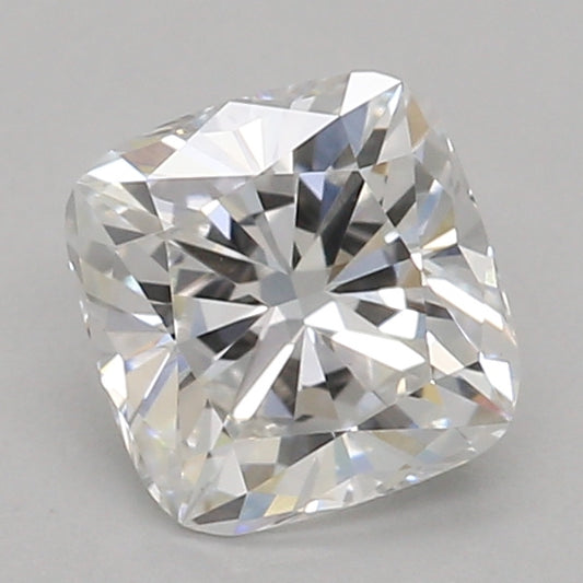 Labbod diamant 0,55 ct, kuddfasett, E, VVS2