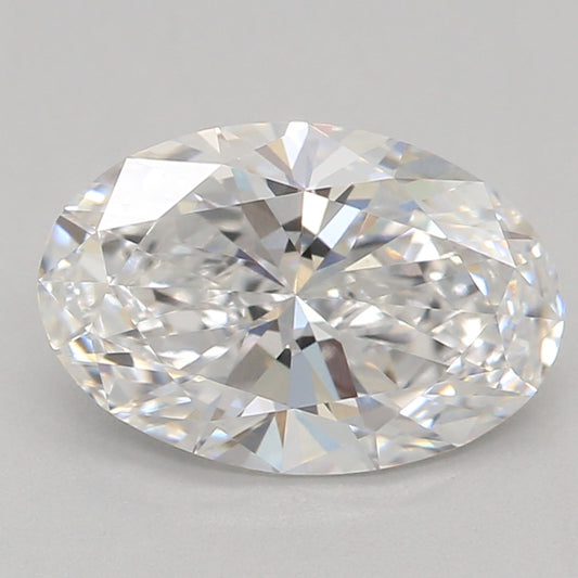 Lab-odlad diamant 1,08 ct, oval, D, VVS2