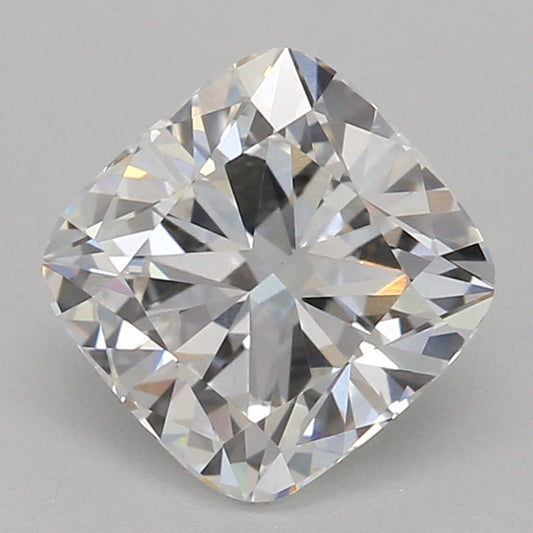 Labbod diamant 1,04 ct, kuddfasett, E, VS1