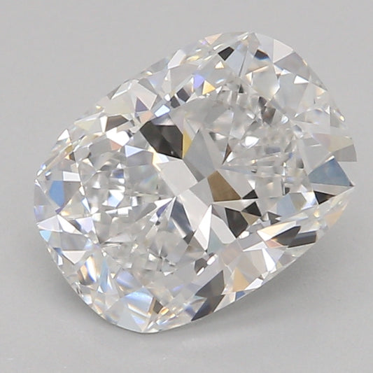 Lab-odlad diamant 1,06 ct, kuddslipning, D, VVS2