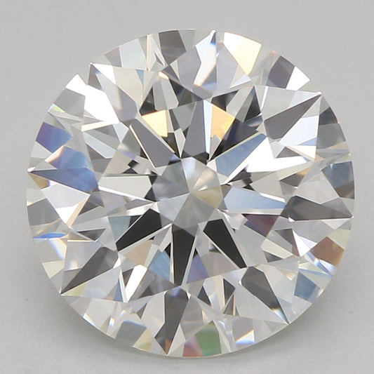 Lab-odlad diamant 3,05 ct, rund, G, VVS2