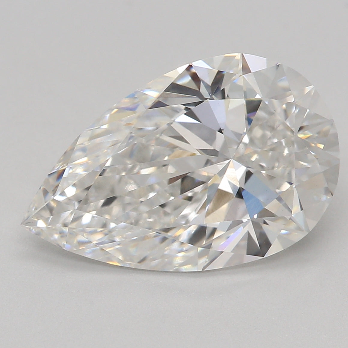 Lab-Grown Diamond 2.56ct, Pear, E, VS1