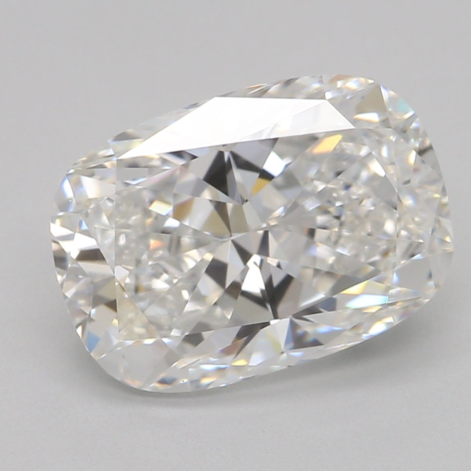 Lab-odlad diamant 2,02 ct, kudde, E, VVS2