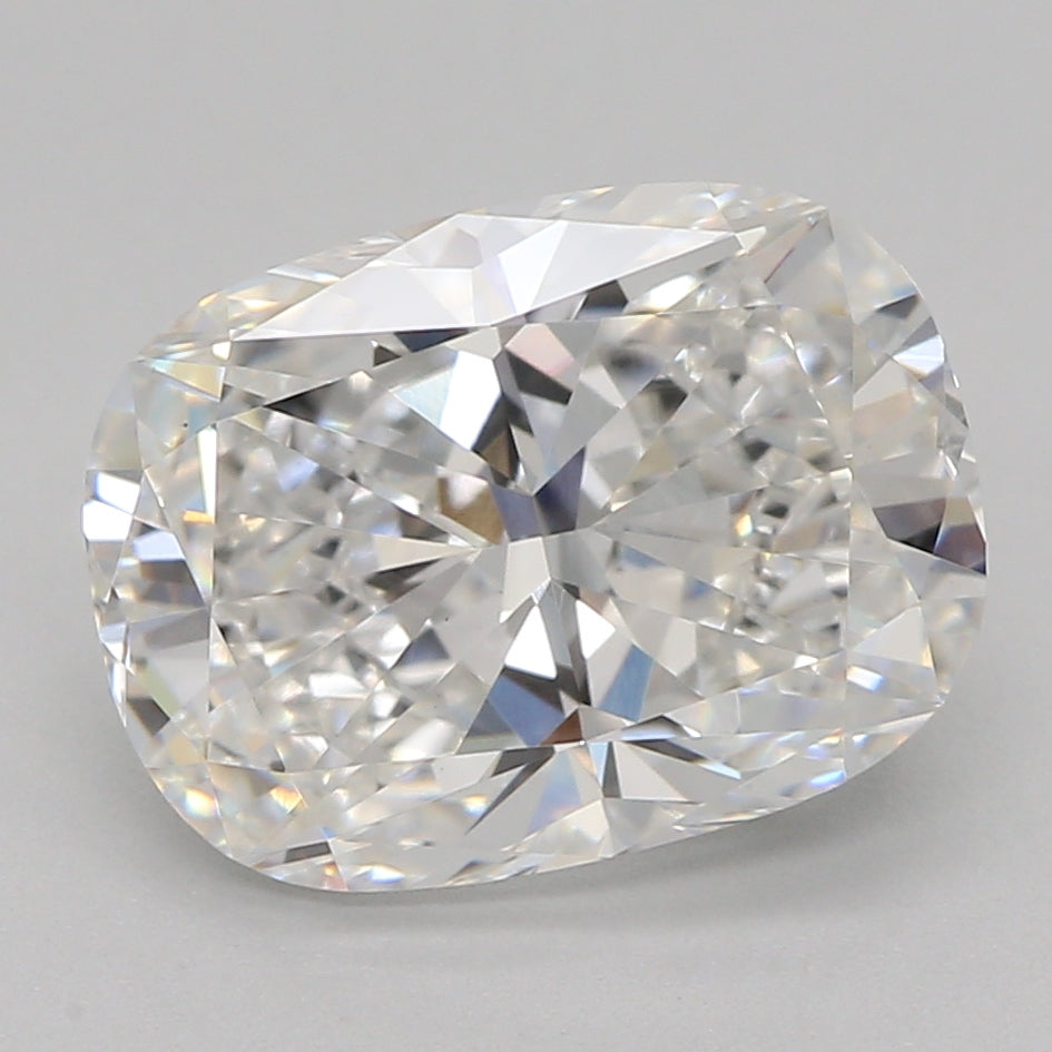 Lab-odlad diamant 2,05 ct, kudde, E, VS1