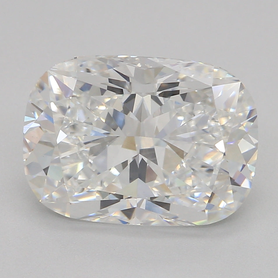 Lab-odlad diamant 2,06 ct, kudde, E, VVS2
