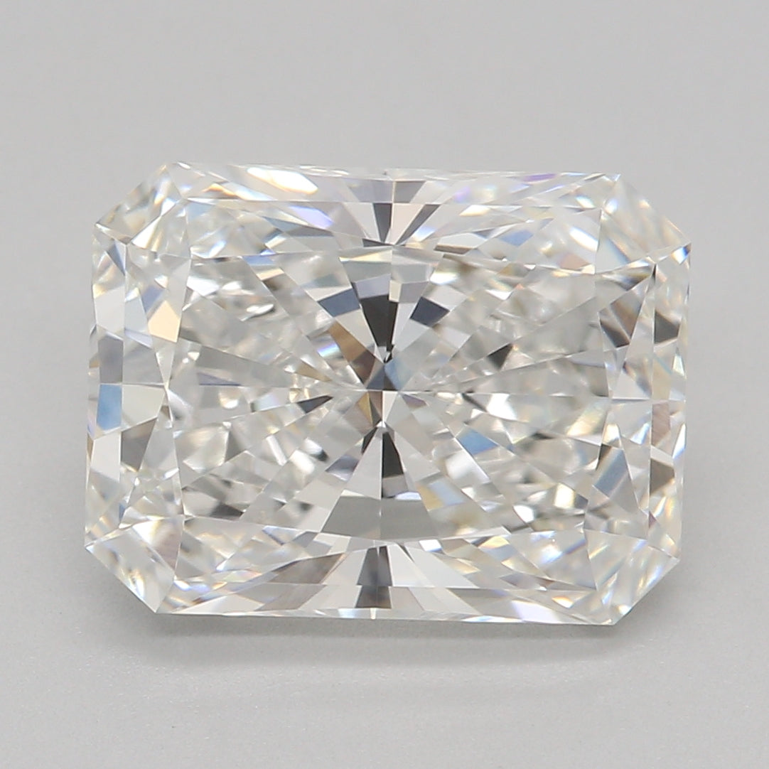 Lab-odlad diamant 2,56 ct, radiant, E, VVS2