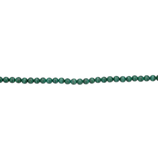 Malachite Round Bead Strand