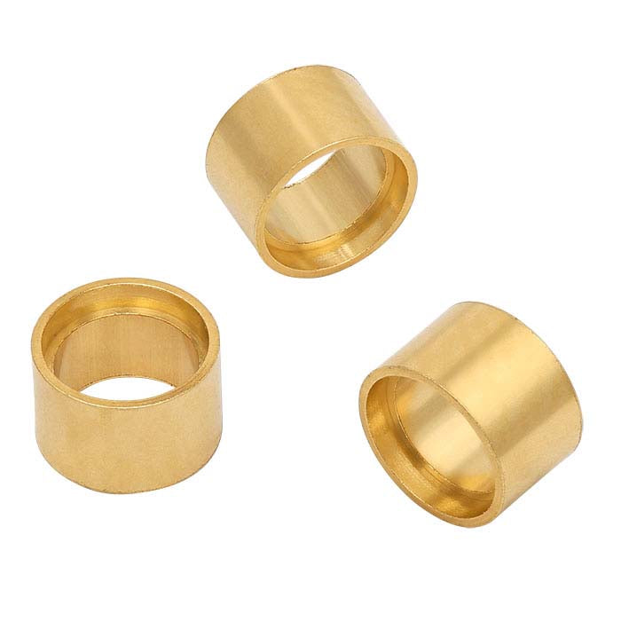 14K Yellow Gold 4.5mm Round Tube Bezel Setting