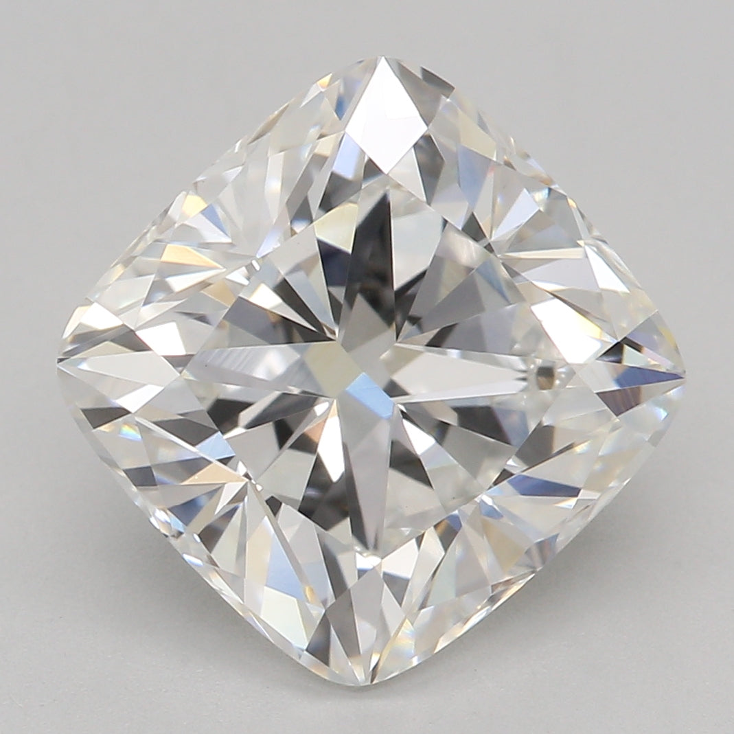 Lab-Grown Diamond 3.08ct, Cushion Mod, E, VVS2
