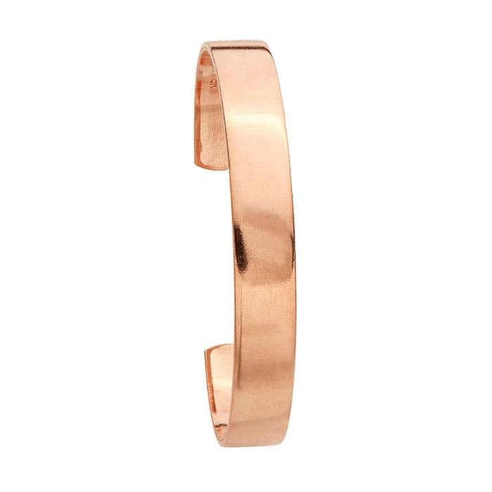 Bracciale a polsino in rame, 9,52 mm
