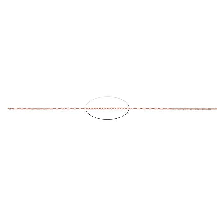 14/20 Rose Gold-Filled Oval Cable Chain