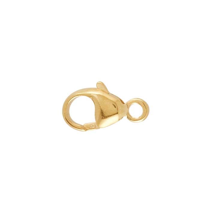Teardrop Lobster Clasp with Closed Ring