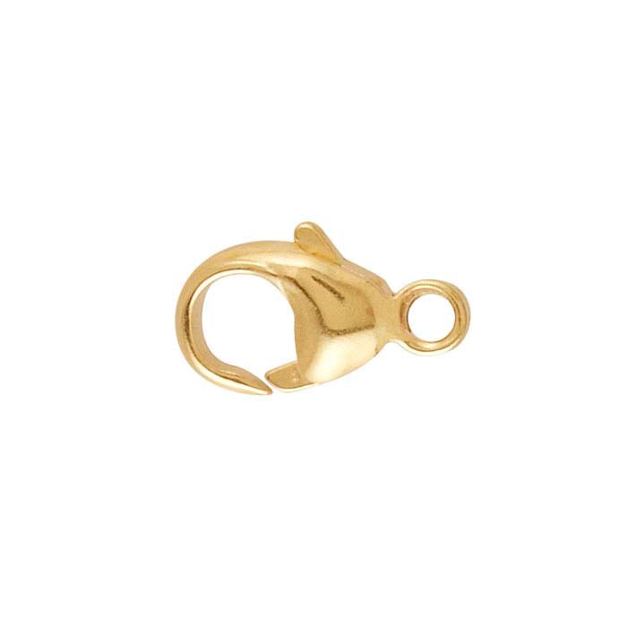 Teardrop Lobster Clasp with Closed Ring